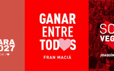 Análisis comparativo de los tres eslóganes de las primarias del PSOE Vega Baja